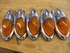 5 Vintage T-ray Cab Marker Clearance Lights