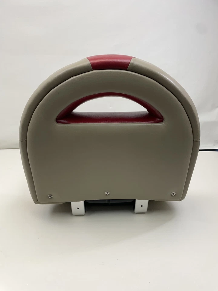 WISE 8WD1451-857 ASIENTO CUBO COMPACTO BRONCEADO/ROJO/NEGRO 24" W X 21" D X 23" H BARCO Foto 4 de 4