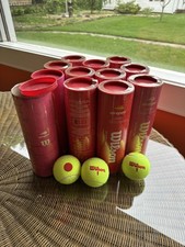 New Wilson US Open Red Tournament Tennis Ball...