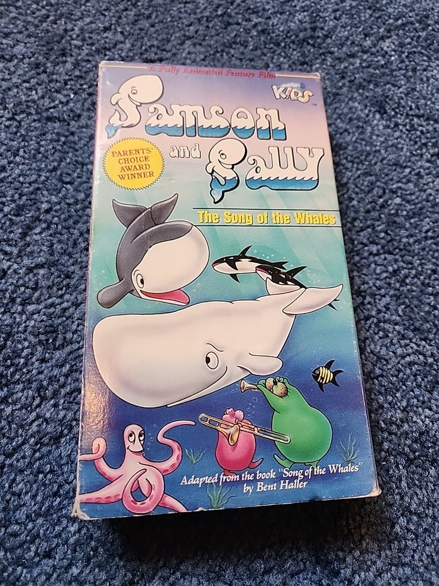 Samson and Sally - The Song of the Whales (VHS, 1991) VIDEO TAPE