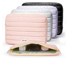 13-14 Inch Puffy Laptop Sleeve   Soft Fashion Case for MacBook iPad Pro Tablet