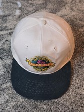 Vintage Amalgamated Transit Union Hat Cap Fitted Mens Large White USA Made 90s
