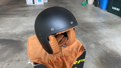 Scorpion Belfast ExS open-face motorcycle helmet - Size SMALL
