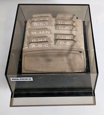 Vintage Rolodex S-3100 Mini Address Card File...