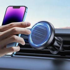 Strong Magnetic Car Mount 360 Rotation Mag Safe Air Vent Dashboard Phone Holder