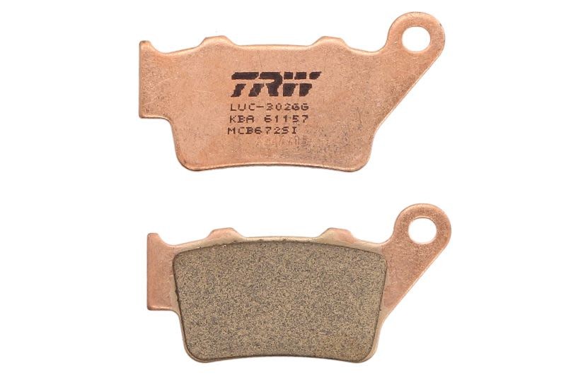 Plaquettes de frein TRW MCB672SI à haute endurance thermique pour BMW F 0.7