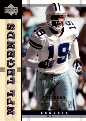 2004 Upper Deck NFL Legends - Keyshawn Johnson #25