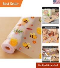 Shelf Liner Non-Slip Cabinet Drawer Liner for Kitchen Non-Adhesive Wate...