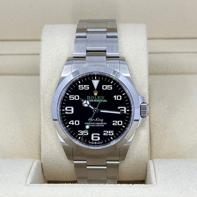2026 Rolex Air-King, 40mm, Unworn Full Set, 126900, Original Box
