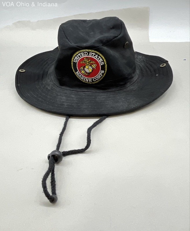 JWM Wholesale Men's Boonie Hunter Hat Black USMC Marine Corps NWT Sz L