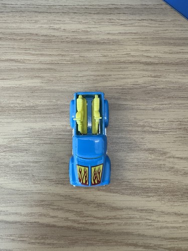 Hot Wheels Vintage 1973 Hi-Tail Hauler '56 Ford Pick Up Truck Blue with Bikes - Picture 6 of 7