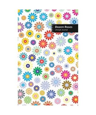 Dozen Roses Lifestyle Journal, Blank Write-in Notebook, Dotted Lines, Wide Ruled