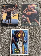 JALEN ROSE LOT OF 3 CARDS NUGGETS PACERS