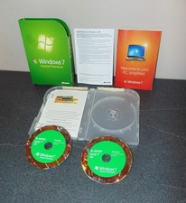 Microsoft Windows 7 Home Premium Upgrade - VGC