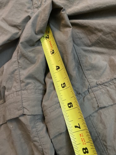 Rei Men's M Zip Off Belted Convertible Hiking Cargo Pants Shorts Beige READ INFO - Picture 14 of 17
