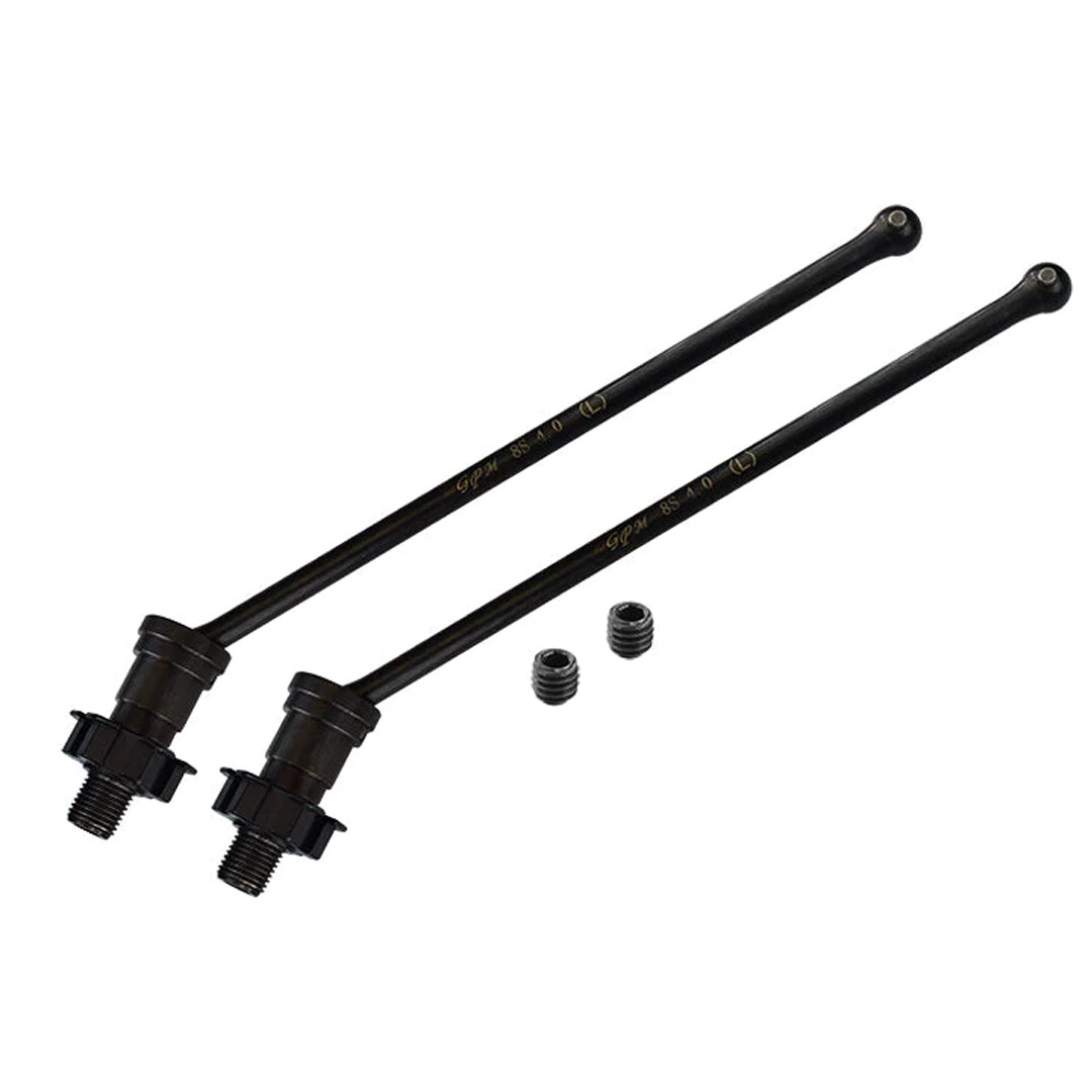 NEW GPM Carbon Steel F/R CVD Drive Shaft Alum Hex Adapter BK X