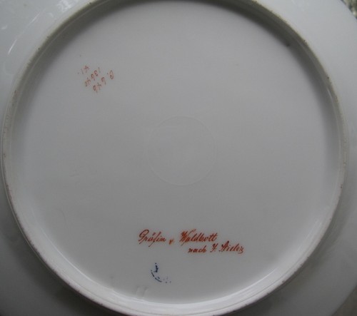 Royal Vienna Portrait Teller Stieler um 1890 - Bild 4 von 5