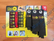 Wrap-It Storage Heavy Duty Quick-Straps 18 assorted Pieces