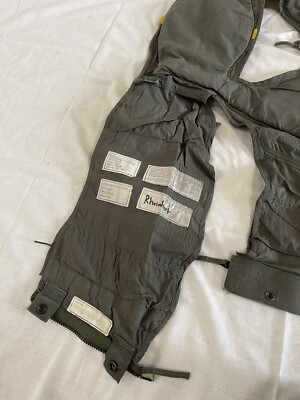 CSU-15A/P NAVY MARINE CORPS G SUIT PILOT AIRCREW JET TACAIR USN