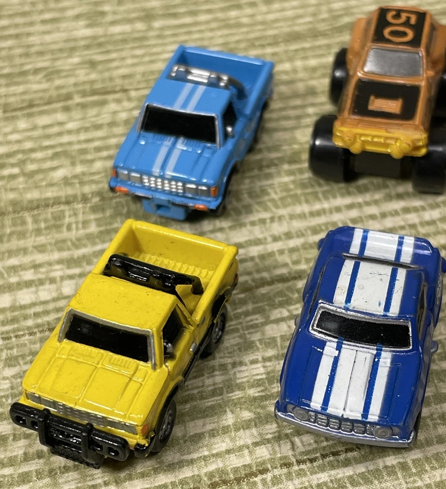 Galoob Micro Machines 1980-е Пикапы Джипы Винтажные Миниатюрные Автомобили Лот из 9 - Изображение 2 из 4