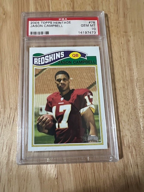 Jason Campbell Topps Heritage #78 Base