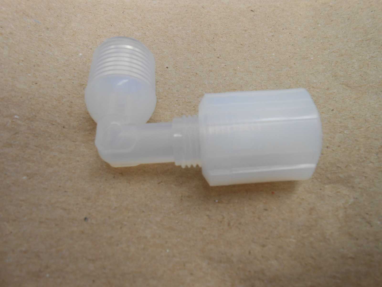 NOS PARKER HANNIFIN GAME-46 PFA ⅜" MPT X ¼" PARGRIP/GRIPPER CONNECTION 90º ELB