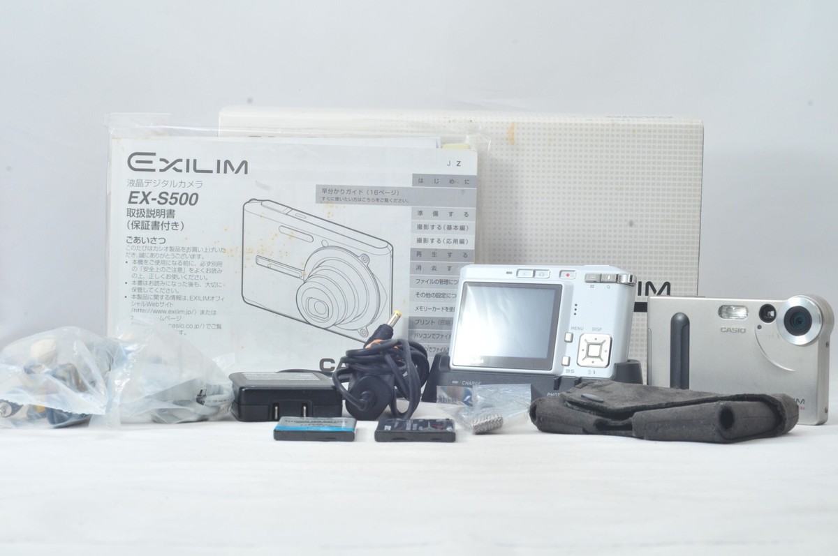 CASIO EXILIM EX-Z50 デジタルカメラクレードル・取扱説明書付き Casio