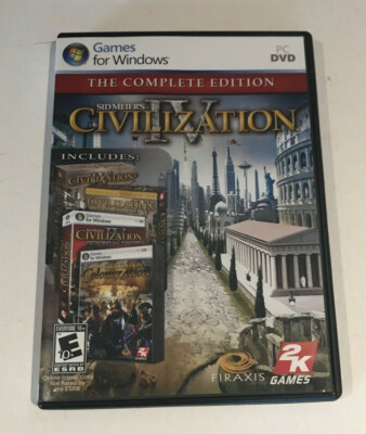 Sid Meier's Civilization IV: The Complete Edition (PC, 2009)