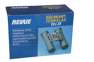 REVUE 10x25 Fernglas Dachkant-Fernglas Jäger  Opernglas