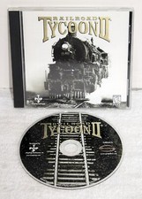 Railroad Tycoon II Windows Game Software 2000 Vintage Retro Gaming