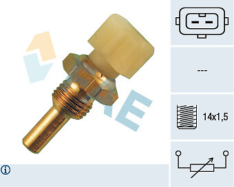 FAE 33030 Sensor, Coolant Temperature for Audi BMW Ford Mercedes-Benz Seat Volvo