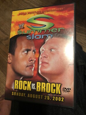 WWE Summerslam - WWF Wrestling Rock V.S. Brock Summer Slam DVD