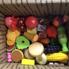 Random Play Food for Kitchens Toy Lot Bundle 2.5 LB box