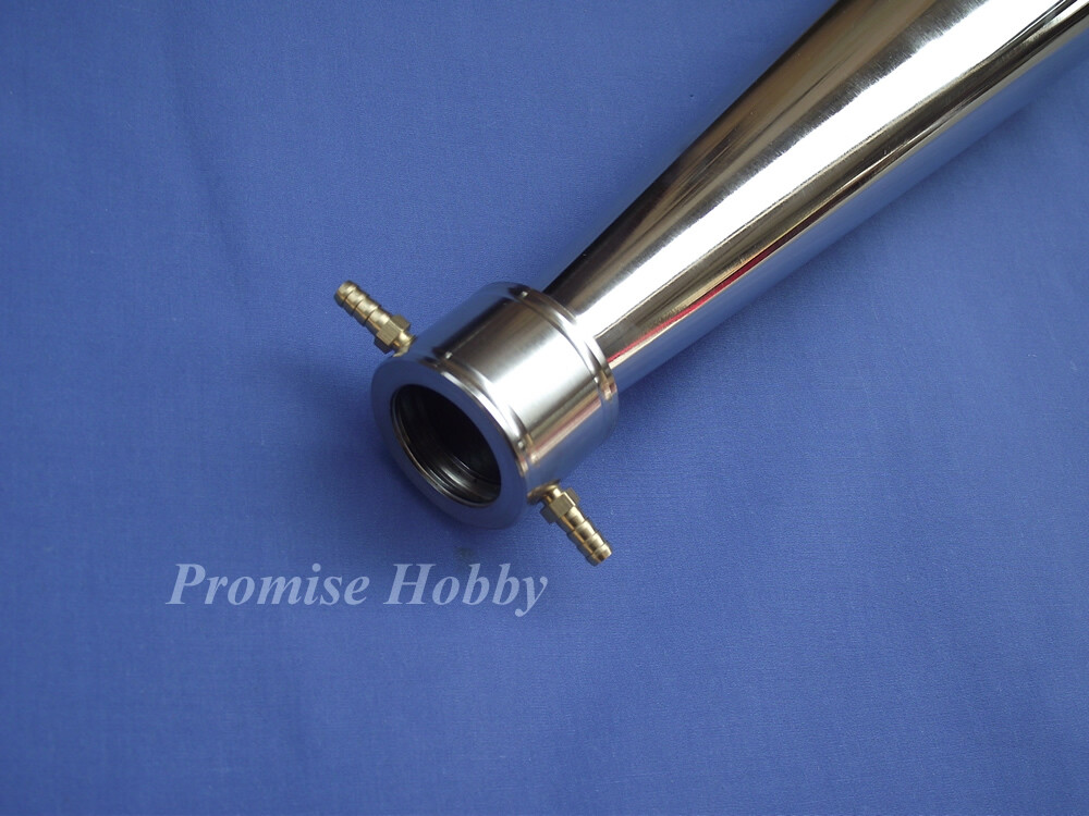 Stainless Steel Exhaust Pipe for 26 30cc Zenoah Gas Marine Engine RC