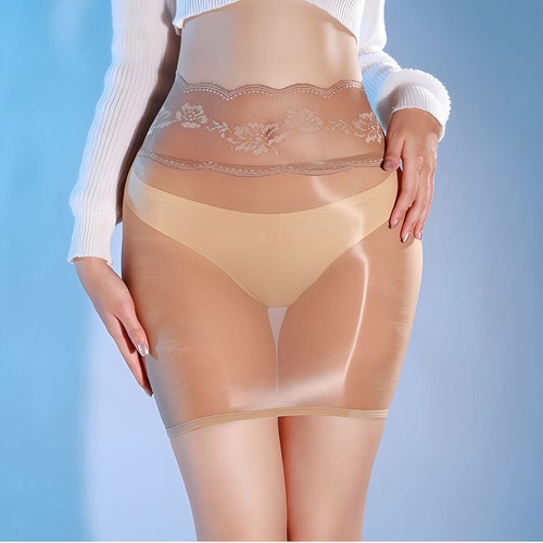 Sexy Womens Sheer Mesh Mini Skirt Lace See Through High Waist Stretchy Bodycon - Picture 21 of 26