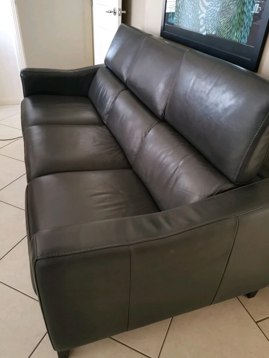 Freedom Leather Electric Reclining Sofa