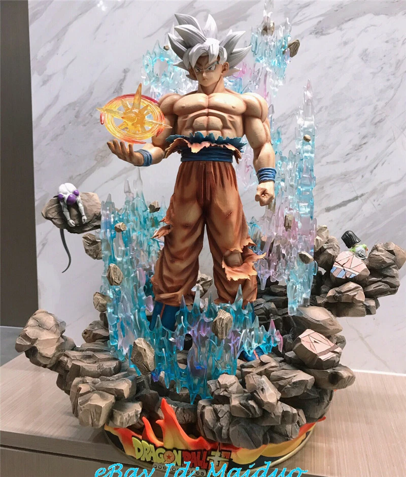 FC Son Goku Statue Dragon Ball Z Resin Figurine Model LED lights Not  Original