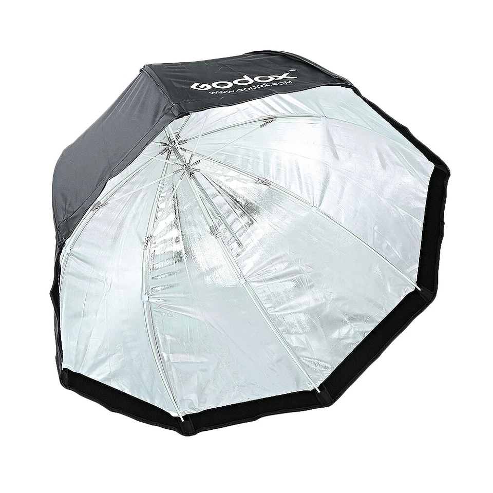 US 4Pcs Godox 80cm 32" Portable Octagon Umbrella Softbox For Flash Speedlite - Image 3 of 4