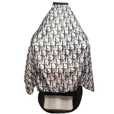 Barber and hair stylist cape White Black