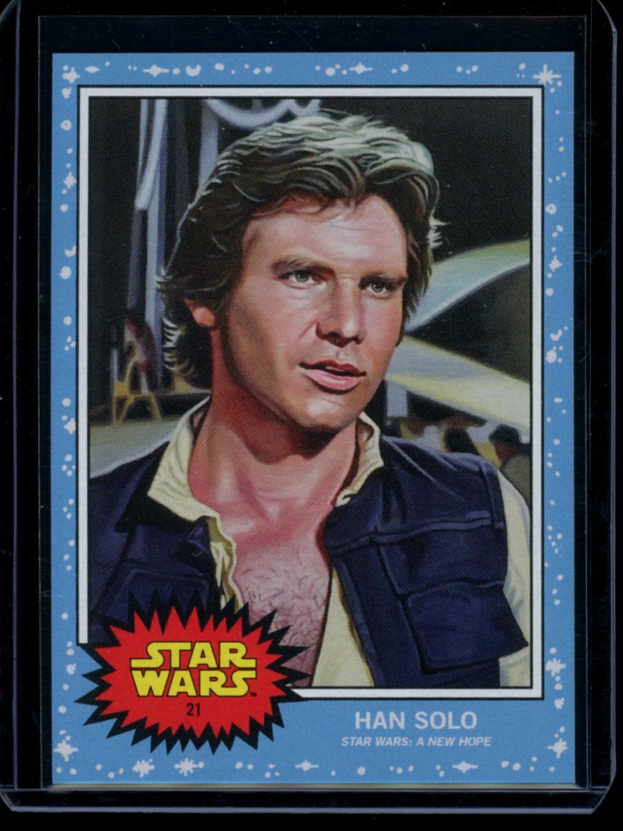 2019 Topps Star Wars Living Set #21 Han Solo SP Card Short Print A New Hope