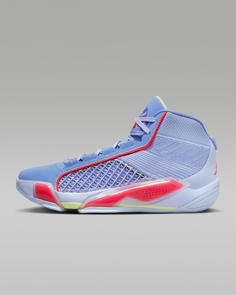 New Nike Air Jordan XXXVIII PF Shoes - Light Marine (DZ3355-500