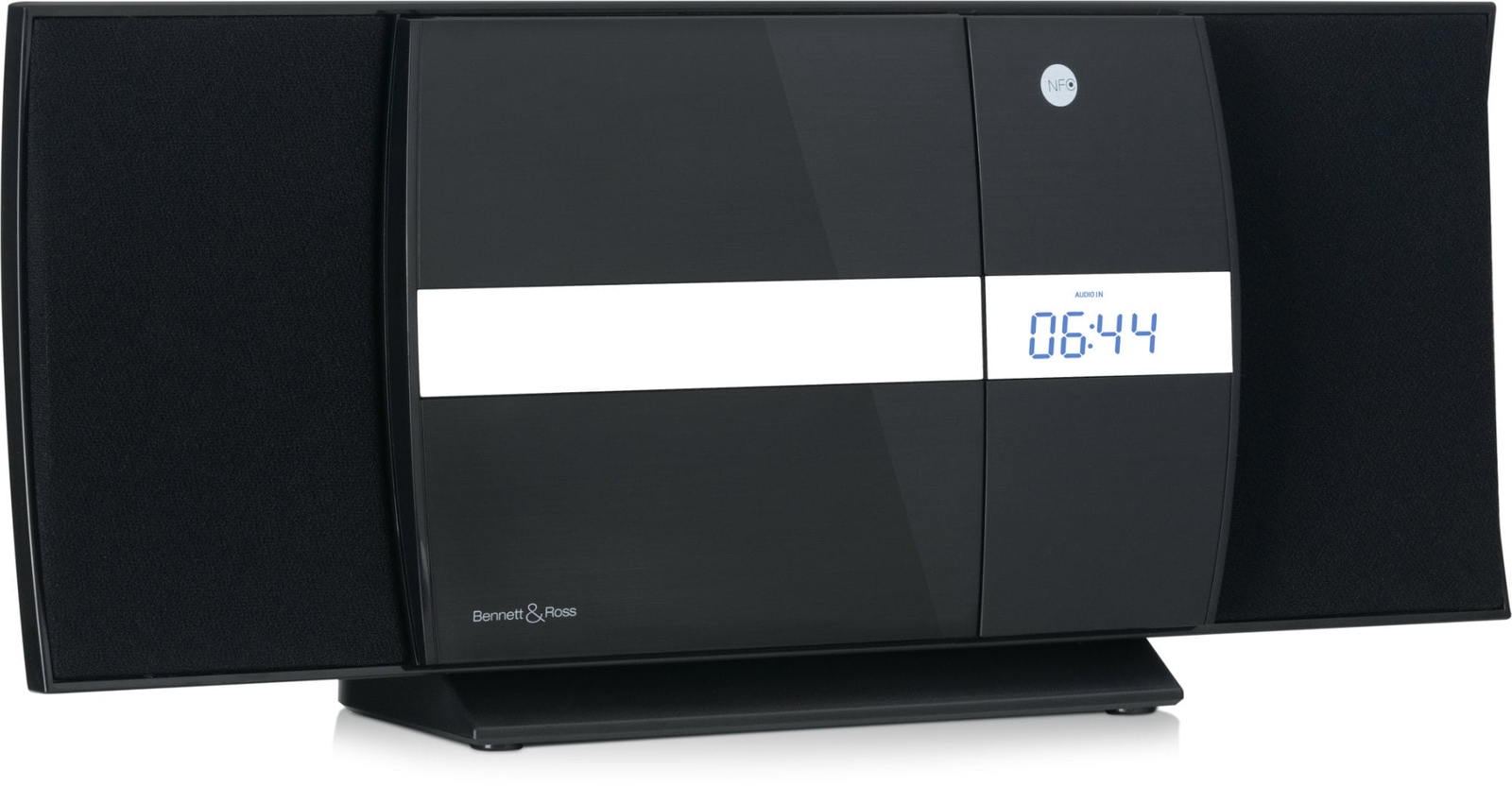 Impianto Stereo Sistema Hifi Micro Lettore CD USB MP3 Bluetooth FM Radio Nero