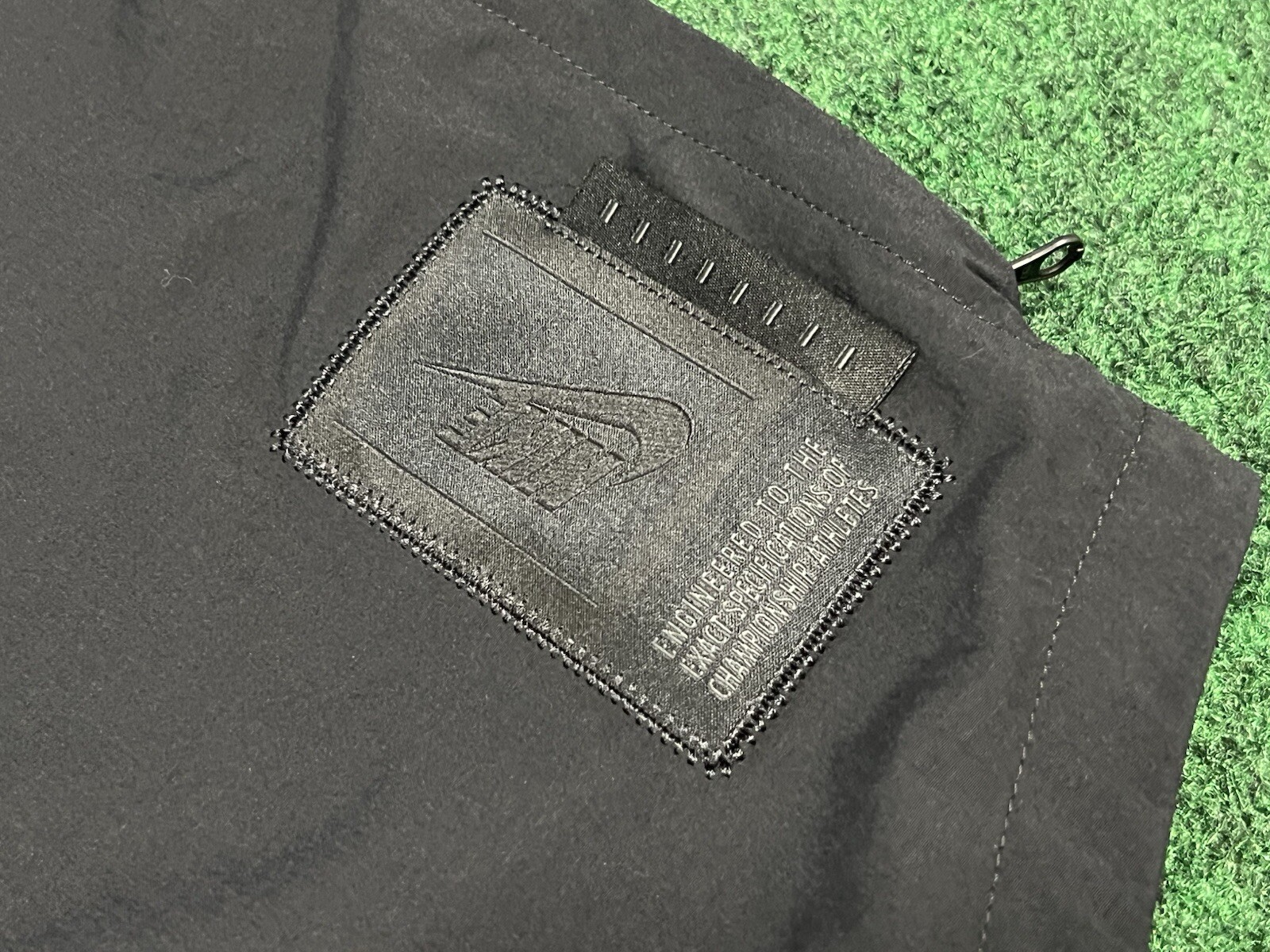 NikeLab Essentials Black Baseball Jersey Top Wome… - image 4