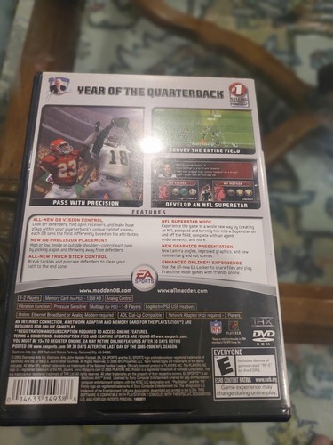 Madden NFL 06 COMPLETE Black Label Sony PS2 Video Games Sports - Picture 3 of 3