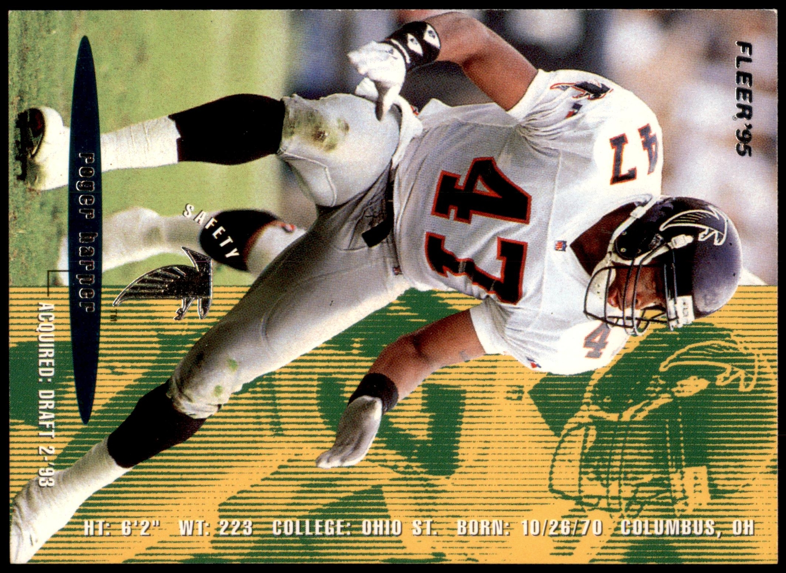 Roger Harper #19 1995 Fleer