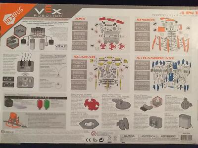 HEXBUG VEX Robotics 4-in-1 Kit | eBay
