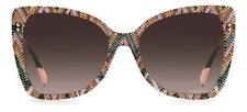 NEW Missoni MIS 0083 Sunglasses 0038 PINK GREEN 100 AUTHENTIC