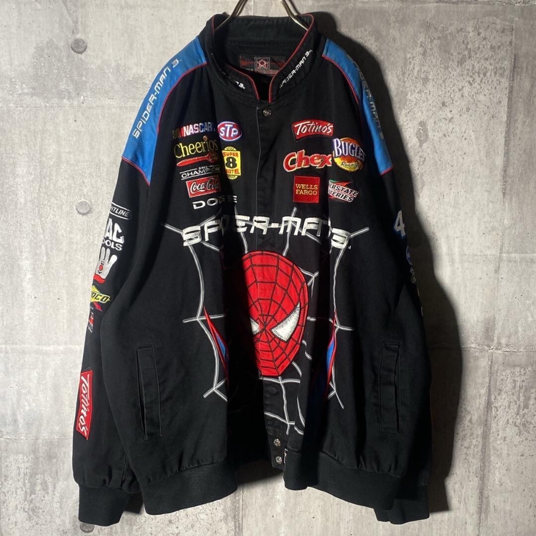 ✩.*˚マーベル レーシング ジャケット jh design JH DESIGN×SPIDER-MAN/レーシングジャケット/110cm前後