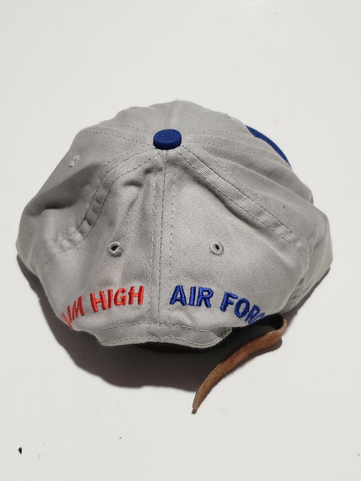 US Airforce Leather Strapback Hat - image 2
