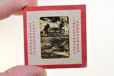 Kodak Red Boarder Slide Hop-a-long Cassidy 35mm B W Slide Hoppy Gets His Man